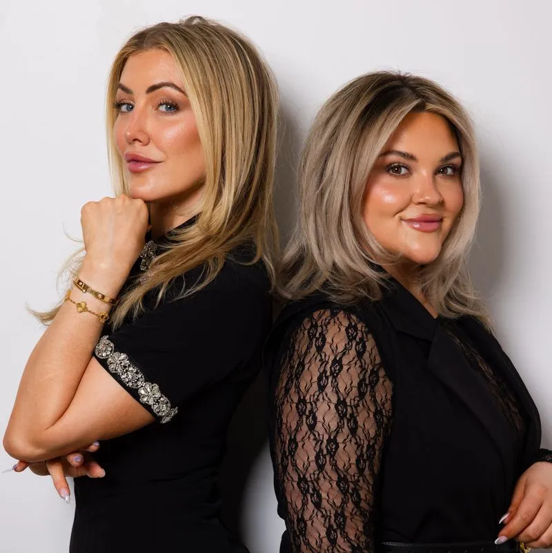 Boujee Nurse team — Rachel Ross and Kahle Danner